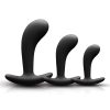 Renegade P Spot Kit Silicone Anal Plugs (Set of 3) - Black
