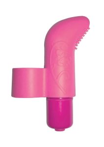 The 9`s - S-Finger Silicone G-Spot Vibrator - Pink