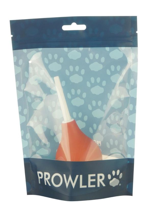 Prowler RED Bulb Silicone Anal Douche- Small - Orange