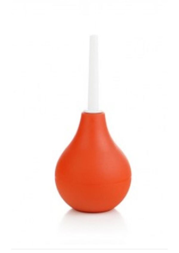 Prowler RED Bulb Silicone Anal Douche- Small - Orange