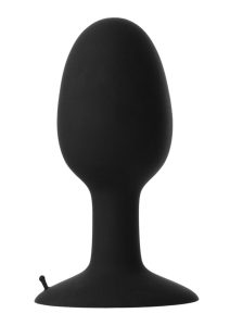 Prowler RED Weighted Butt Plug - Large - Black