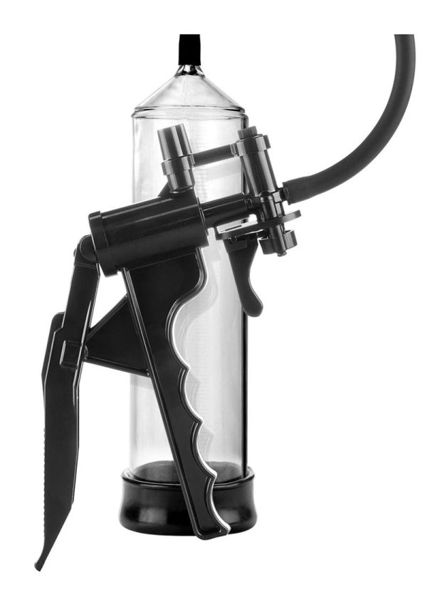 ME YOU US Trigger Pump Penis Pump - Clear/Black