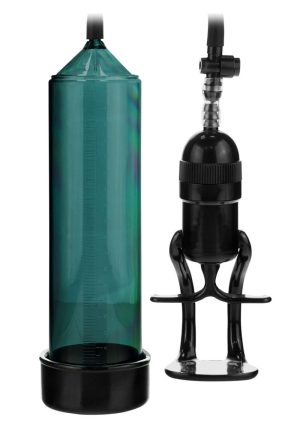 ME YOU US Linx Grip Pump Penis Pump - Green/Black