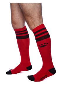 Prowler RED Football Socks Red/Black