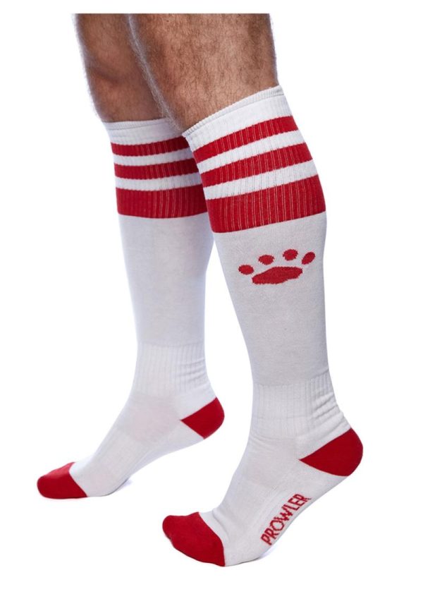 Prowler RED Football Socks White/Red