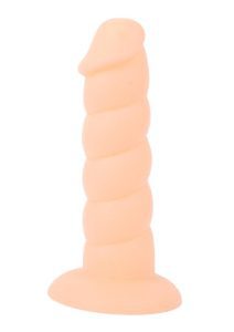 Suga` Daddy Silicone Dildo 5.5in - Vanilla