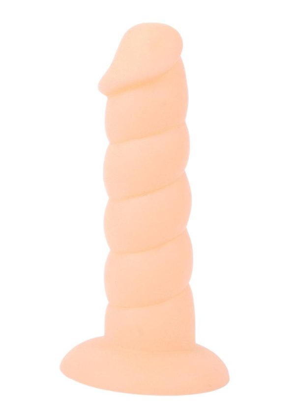 Suga` Daddy Silicone Dildo 5.5in - Vanilla