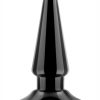 Anal Adventures Easy Butt Plug - Black