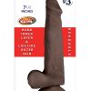Realcocks Dual Layered #3 Bendable Dildo 7.5in - Chocolate