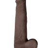 Realcocks Dual Layered #3 Bendable Dildo 7.5in - Chocolate