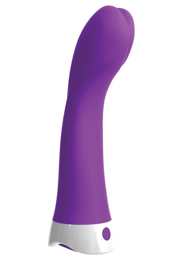 3Some Wall Banger G Silicone Rechargeable Vibrator with Remote Control - Purple