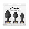 Glams Spades Trainer Kit Silicone Plugs 3pc - Black