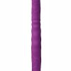 Colours Double Pleasures Silicone Double Dildo 12in - Purple