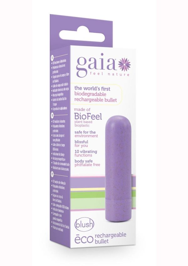 Gaia Eco Rechargeable Bullet - Lilac