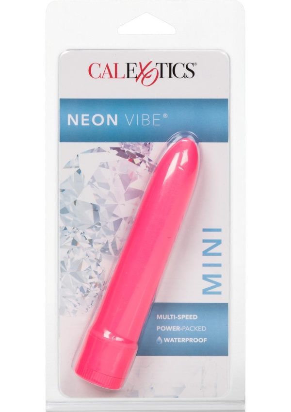 Neon Vibe Mini Vibrator - Pink