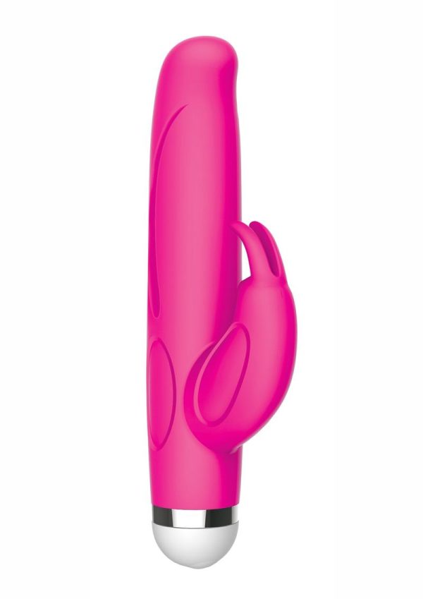 The Rabbit Company The Mini Rabbit Rechargeable Silicone Vibrator - Hot Pink