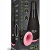 ZOLO Heatstroke Rechargeable Vibrating and Warming Masturbator - Black/Vanilla