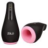 ZOLO Heatstroke Rechargeable Vibrating and Warming Masturbator - Black/Vanilla