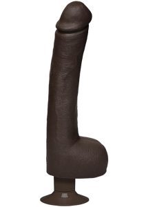 Signature Cocks Safaree Samuels Anaconda Vibrating Dildo 12in - Chocolate