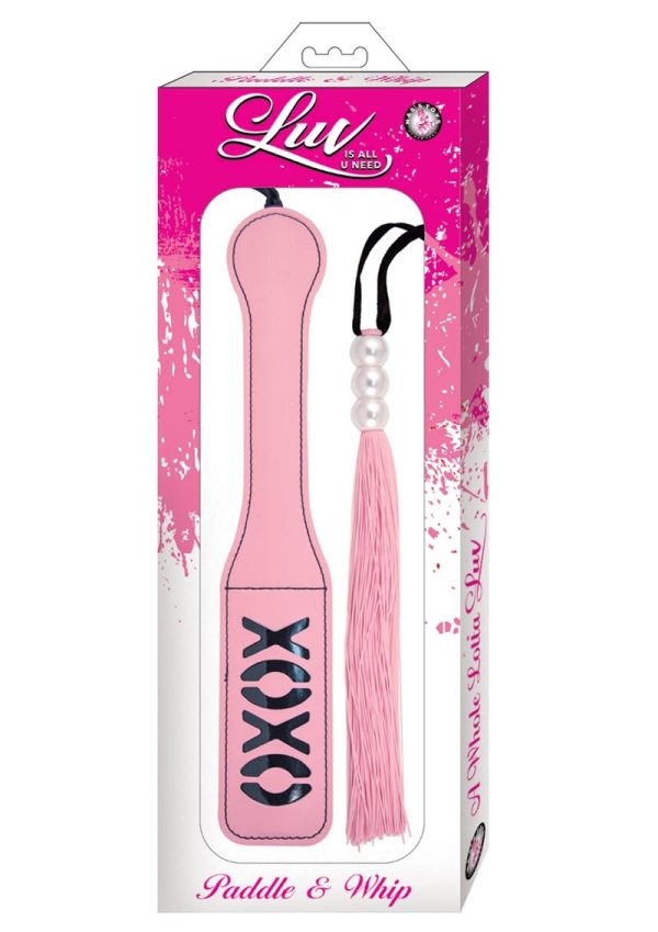 Luv Paddle and Whip Set - Pink