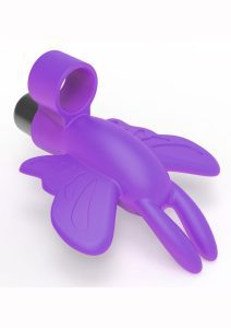 The 9`s - Flirt finger Silicone Butterfly - Purple