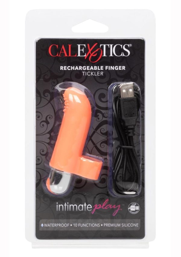 Intimate Play Rechargeable Finger Tickler - Vanilla