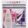 Pocket Exotics Vibrating Silver Bullet - Silver