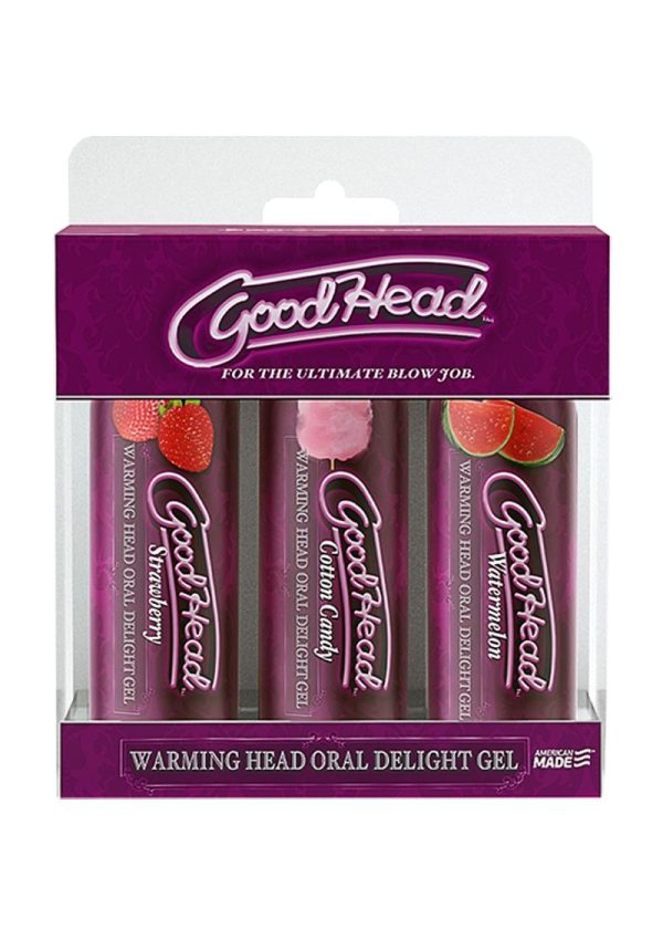 GoodHead Warming Head Oral Delight (3pc Set) Assorted Flavors