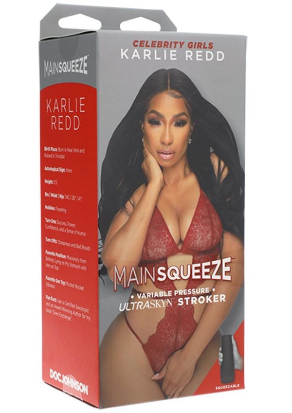 Main Squeeze Celebrity Karlie Redd Ultraskyn Masturbator - Pussy - Caramel