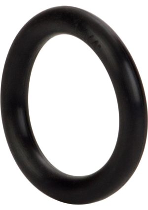 Black Rubber Cock Ring - Small - Black