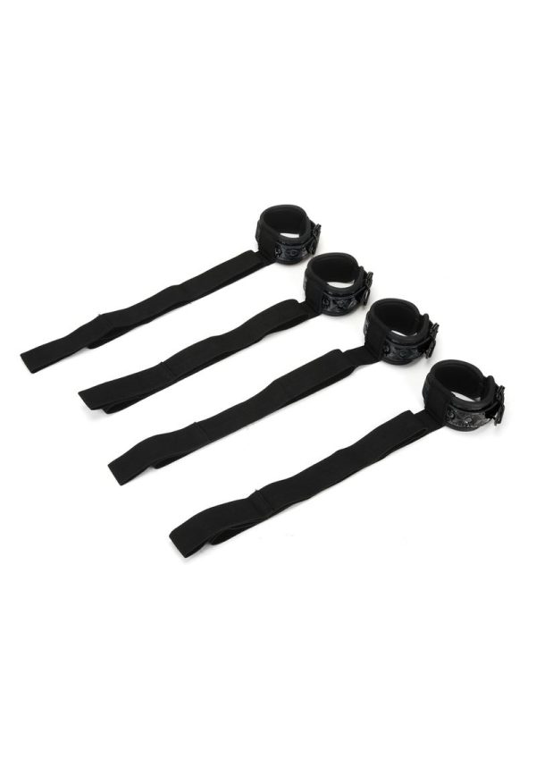 WhipSmart Diamond Bed Ties - Black