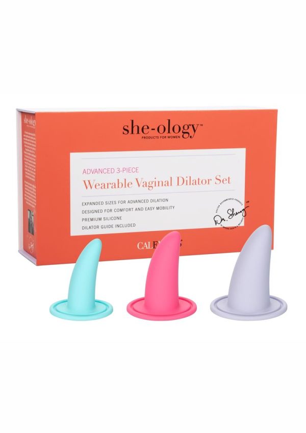 She-ology Advanced 3pc Wearable Dilator Set - Assorted Colors