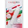 Compact Personal Travel Wand Massager with 4 Interchangeable Heads - White