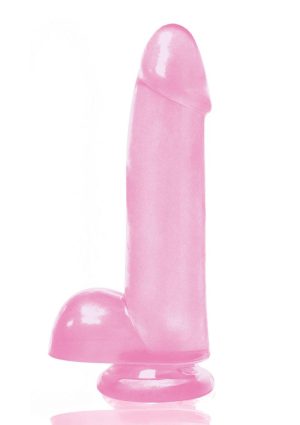 The 9`s - Diclets Jelly Dildo 7in - Clear