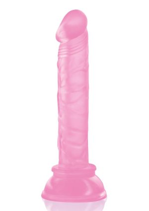 The 9`s - Diclets Jelly Dildo 7in - Pink