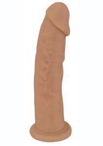 Fleshstixxx Dual Density Silicone Bendable Dong 6in - Caramel