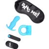 Bang! Duo Blast Plug and Cock Ring Kit (set of 4) - Blue