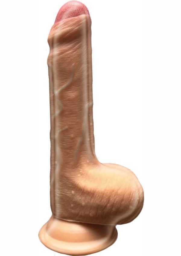 Skinsations Nature Boy Silicone Dildo 6.5in - Vanilla