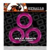 Oxballs Willy Rings Cock Rings (3 pack) - Pink