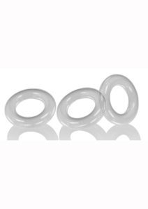 Oxballs Willy Rings Cock Rings (3 pack) - Clear