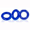 Oxballs Willy Rings Cock Rings (3 pack) - Blue