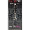 Intimate Play Non-Piercing Beaded Clitoral Jewelry - Silver