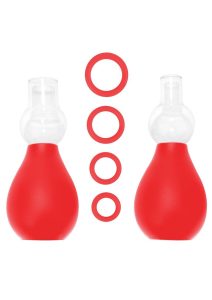 Ouch! Nipple Erector Pump Set - Red