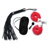 Frisky Passion Fetish Kit 4pc - Red/Black