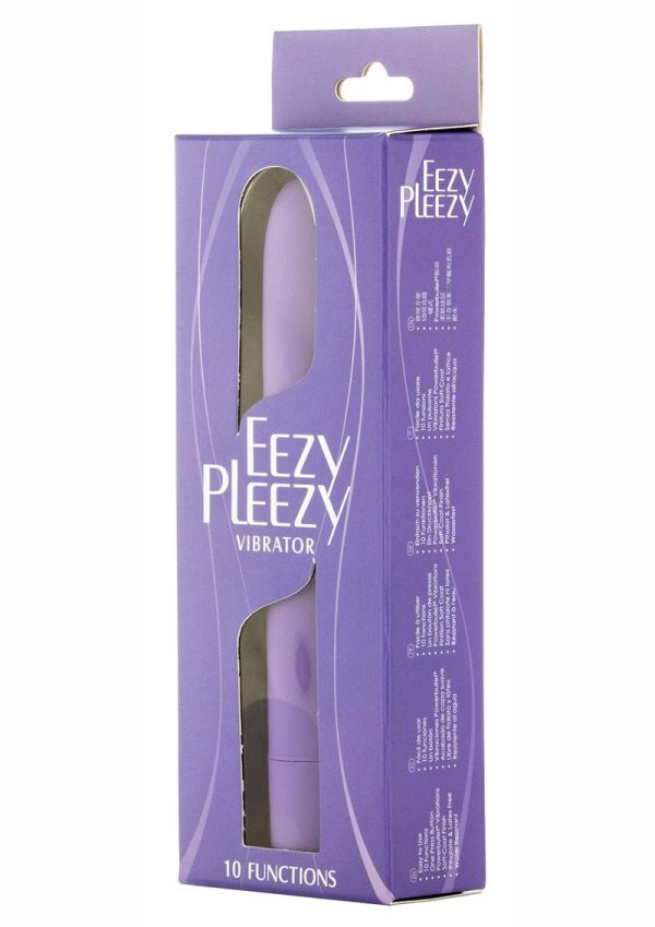 Simple and True Eezy Pleezy Vibrator 7in - Purple