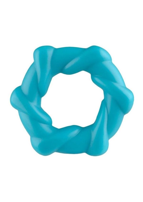 Rock Candy Taffy Twist Cock Rings Display (24 per display)