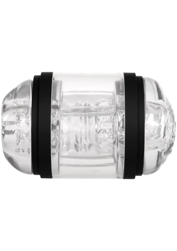 Zero Tolerance Double Decker Stroker - Black/Clear