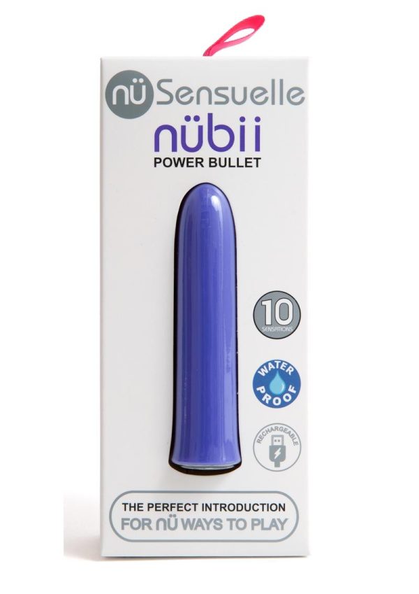 Sensuelle Nubii 15 Function Rechargeable Bullet Vibrator - Ultra Violet