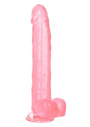 Size Queen Dildo - 10in - Pink