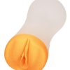 The Gripper Deep Pussy Grip Masturbator - Pussy - Orange